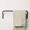 Positano wall mounted towel rack - Graphite Black
