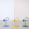 Loop Candle Holder - India Blue