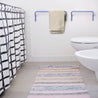 Set 2 porta asciugamani da parete Positano (big + small)  - Bianco Conchiglia