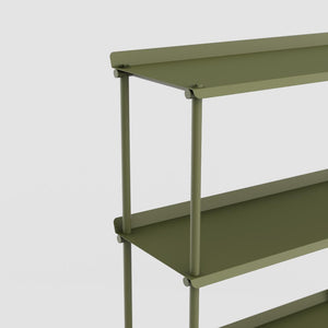 Lauro Shelf – 4 shelves - Olive Green