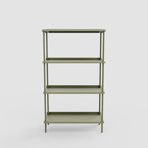 Lauro Shelf – 4 shelves - Olive Green