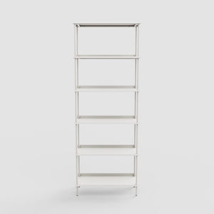 Lauro shelf – 6 shelves - White Shell