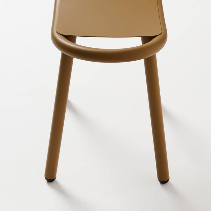 Set of 2 Toto low stools - Cinnamon