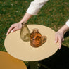 Set 2 tavolini tondi Yole - Terracotta