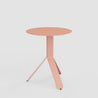 Yole round coffee table - Terracotta