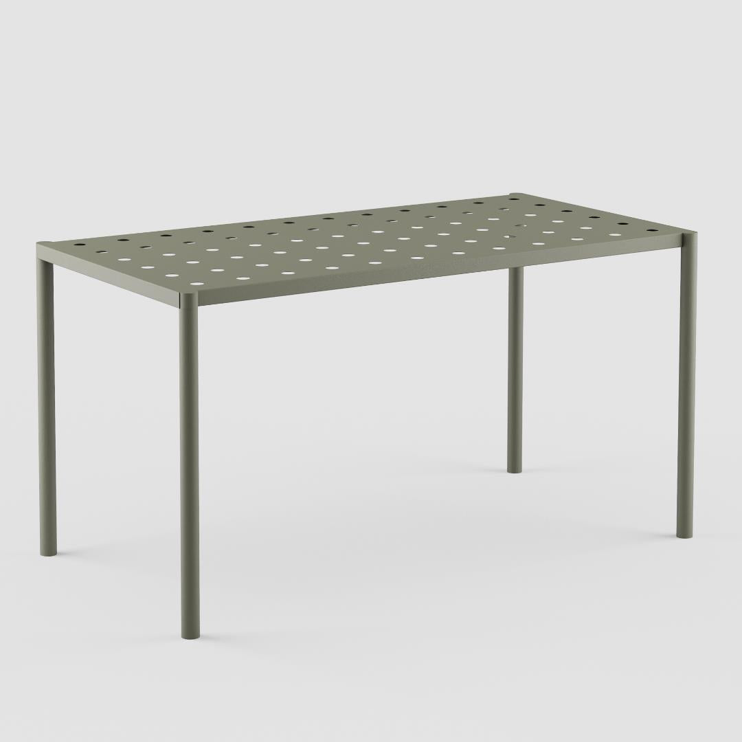Iseo garden table - Green Fossil