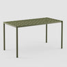 Garden table Iseo - Olive Green