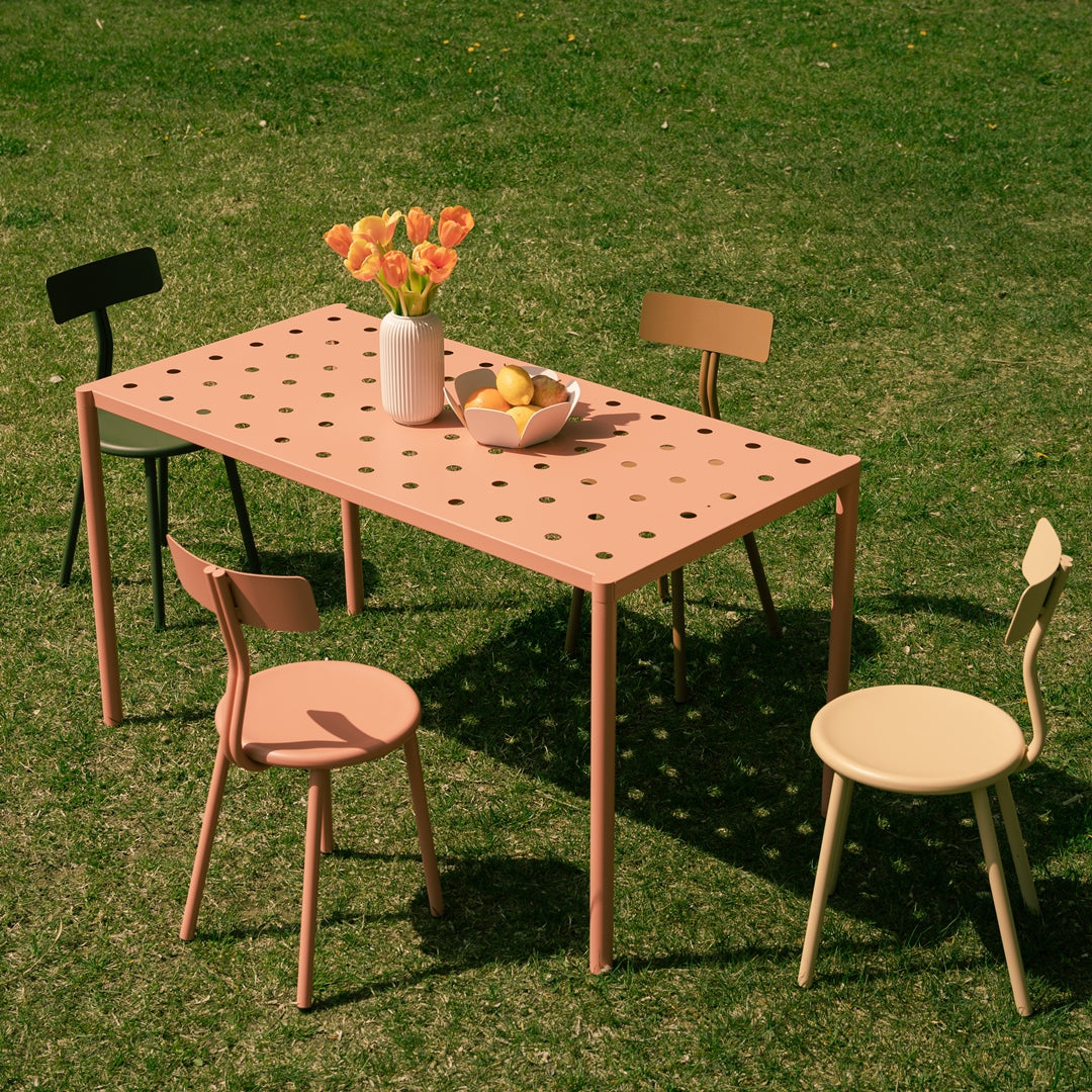 Tavolo da giardino Iseo - Bianco Conchiglia