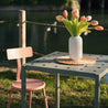 Tavolo da giardino Iseo - Bianco Conchiglia