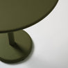 Meridio Coffee Table and Op Stools Set - Olive Green