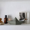 Paper Boat Paperweight - Sugar Paper Gray