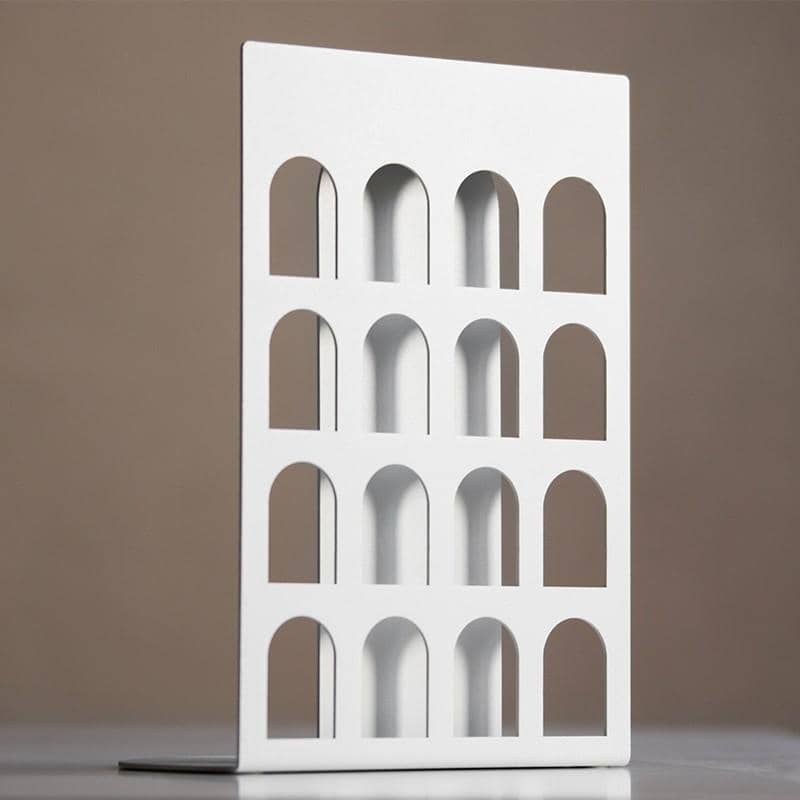 Poet Bookend - White Shell
